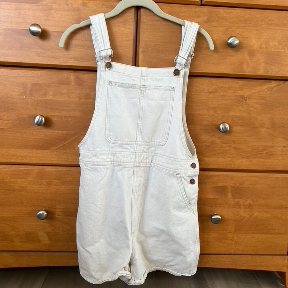 Madewell Overall shorts in soft Denim - Size Medium